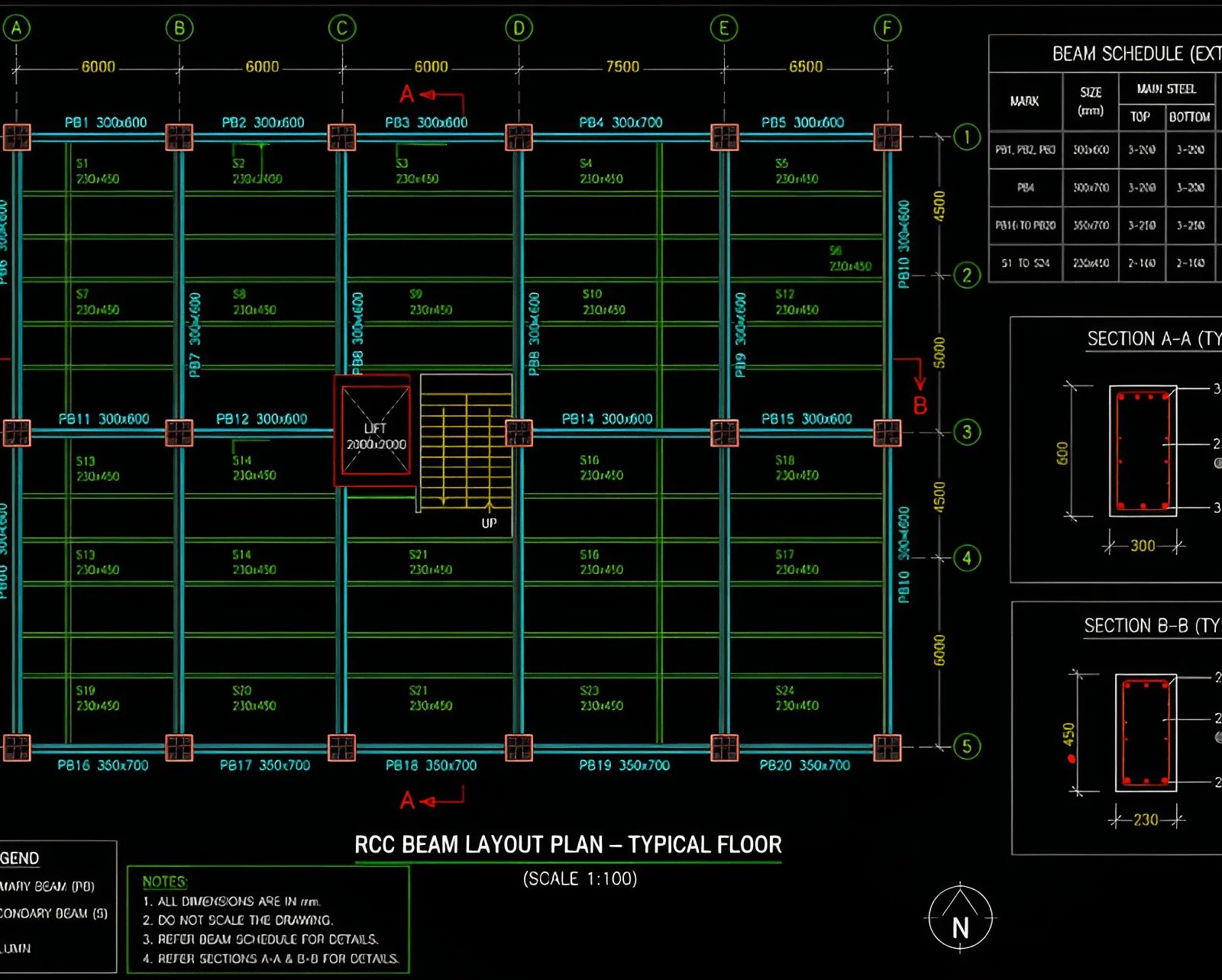 Structural Drawing Rcc Cadbull Blog - CAD Drawings, AutoCAD Blocks & Architecture Resources