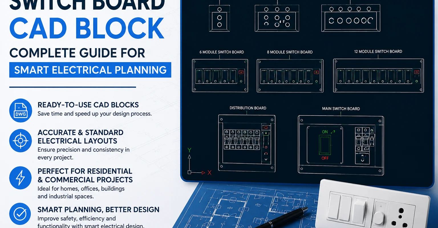 Switchboard Diagram Learning Examples Cadbull Blog - CAD Drawings, AutoCAD Blocks & Architecture Resources
